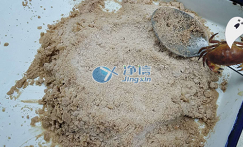 上海凈信液氮冷凍研磨儀研磨水產品-面包蟹實驗解決步驟